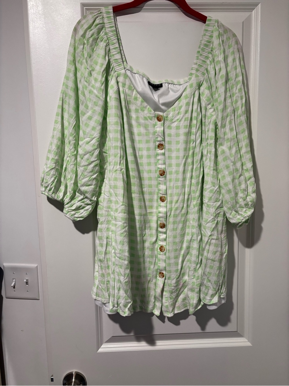 Gingham Torrid Top